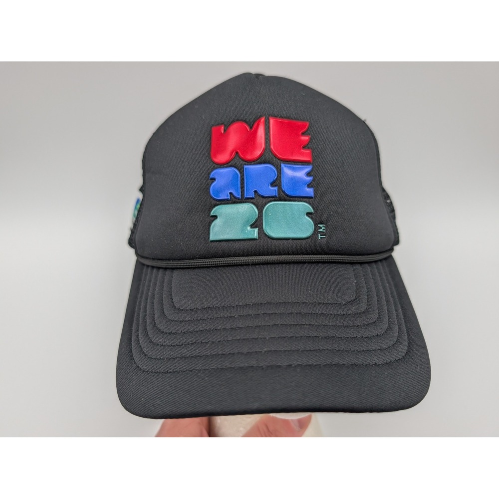FIFA World Cup 2026 We Are 26 Black Trucker Hat Snapback CAN MEX USA Patch